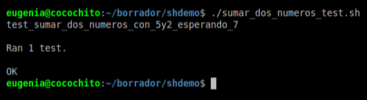 Resultado del Test